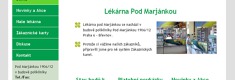 www.lekarna-marjanka.cz